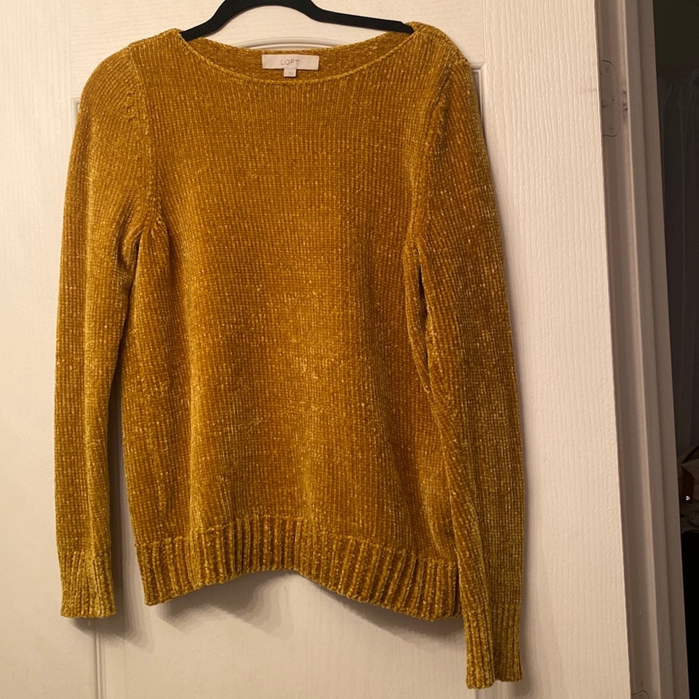 Chenille sweater